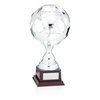 Additional Thumbnail Image 1 - a clear glass trophy on a white background