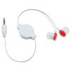 View Image 2 of 2 of Color Dot Retractable Ear Buds
