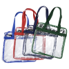 View Image 2 of 2 of Clear Zip Top Box Tote