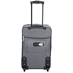 Additional Image 3 - a grey suitcase with wheels