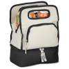 View Image 2 of 3 of Color Dip Dual Compartment Lunch Cooler