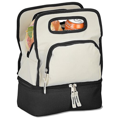 Additional Image 1 - a white and black backpack