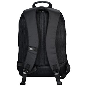 Additional Image 1 - a black backpack with straps