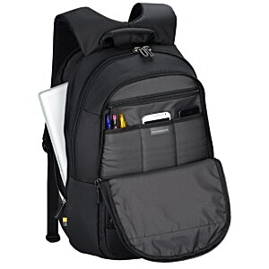 Additional Image 2 - a black backpack with a pocket
