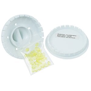 Additional Image 3 - a white plastic container with a yellow packet