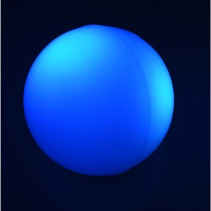 Additional Image 1 - a blue circle on a black background