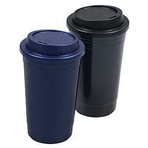 Additional Image 4 - a couple of black and blue cups