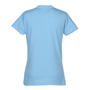 Additional Image 2 - a blue shirt on a white background