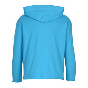 Additional Image 2 - a blue hoodie on a white background