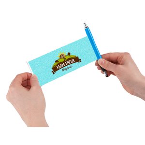 Additional Image 1 - a person holding a blue card