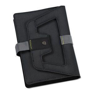 Additional Image 4 - a black wallet with a buckle