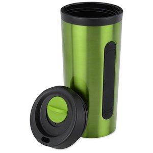 Additional Image 1 - a green and black tumbler