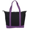 View Image 3 of 3 of Banded Zip Tote