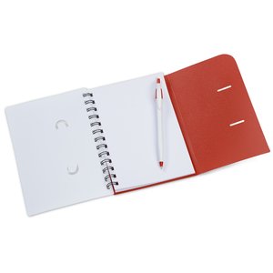 Additional Image 1 - a red and white card