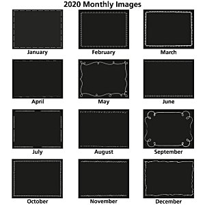 Additional Image 1 - a black square object with white text