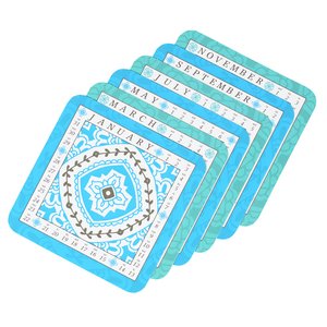 Additional Image 1 - a stack of blue and white playing cards