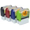 a row of rubber stamps