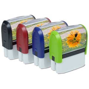 Additional Image 2 - a row of rubber stamps