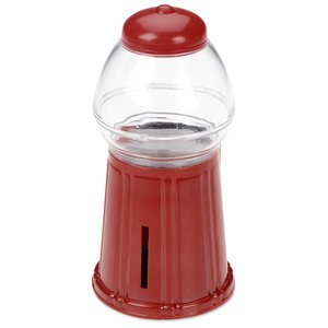 Additional Image 3 - a red and clear container with a red lid