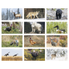 View Image 2 of 3 of North American Wildlife Large Wall Calendar