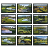 View Image 2 of 3 of Golf America Large Wall Calendar