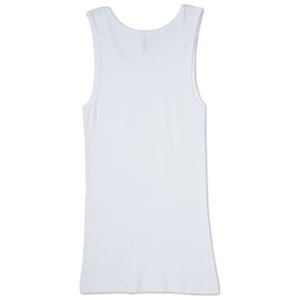 Bella+Canvas Baby Rib Tank Top - Ladies' - White 123749-L-W : 4imprint.com