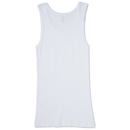 Additional Image 1 - a white tank top on a white background