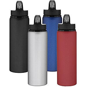 Logo h2go Allure Aluminum Bottle - 28 oz. 123809 : 4imprint.com