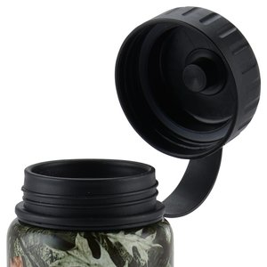 Additional Image 1 - a black plastic container with a black lid