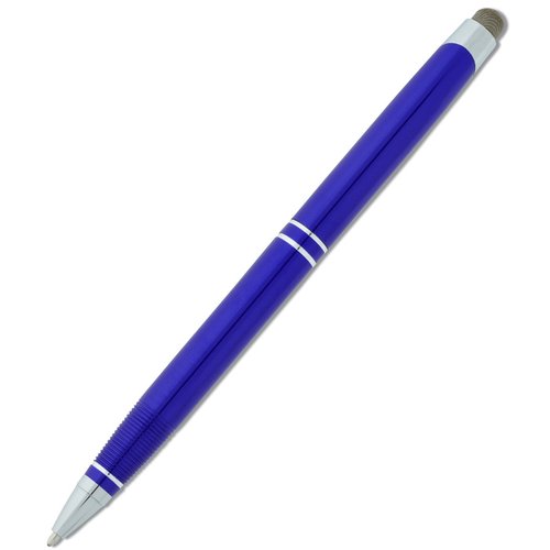 Additional Image 3 - a blue pen with white stripes