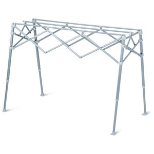 Additional Image 2 - a white metal structure with a white background