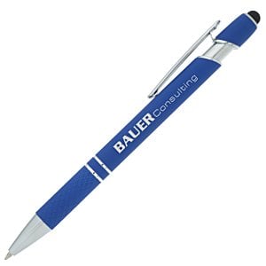 Additional Image 1 - a blue pen with a white cap