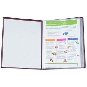 Additional Image 1 - a white paper with a green and blue cover