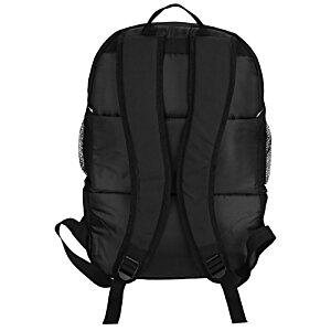 Additional Image 2 - a black backpack with straps