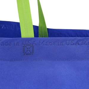 Additional Image 1 - a close up of a blue bag