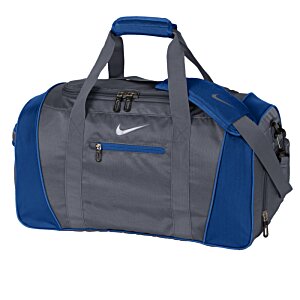 Additional Image 1 - a blue and grey duffel bag