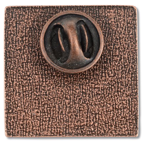 Additional Image 3 - a brown square with a hole in it