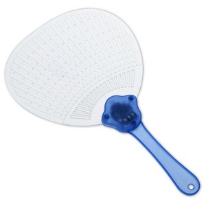 Additional Image 3 - a white and blue hand held paddle