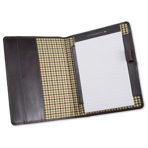 Additional Image 2 - a black and tan open notebook