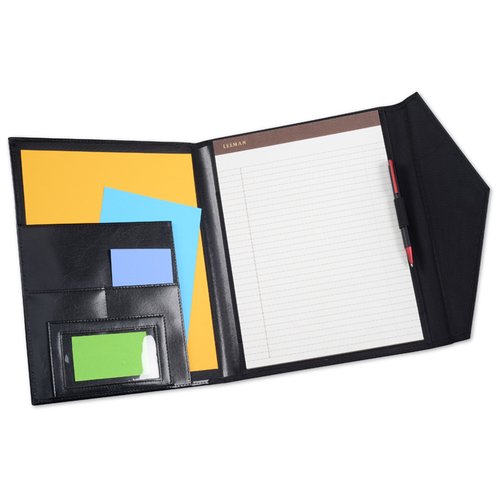 Additional Image 2 - a black folder with a white paper in it