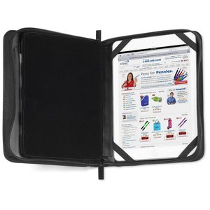 Additional Image 1 - a black case with a white page