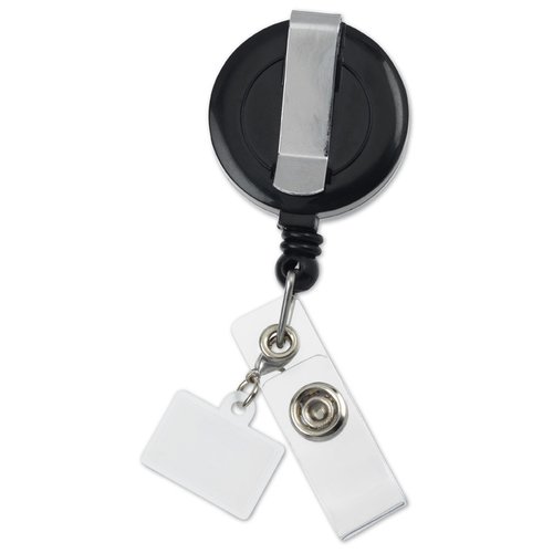 Additional Image 3 - a black badge with a white tag