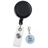 View Image 2 of 5 of Retractable Badge Holder Charm - Round