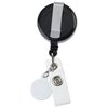 View Image 4 of 5 of Retractable Badge Holder Charm - Round