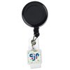 View Image 5 of 5 of Retractable Badge Holder Charm - Square