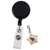 View Image 5 of 5 of Retractable Badge Holder Charm - Star
