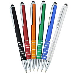 a group of pens in a fan