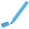 Additional Image 2 - a blue highlighter with a cap