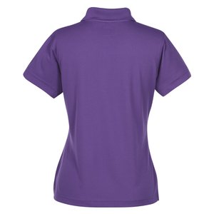 a purple shirt on a mannequin