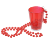 View Image 2 of 6 of Light-Up Shot Glass on Beaded Necklace - 2 oz.